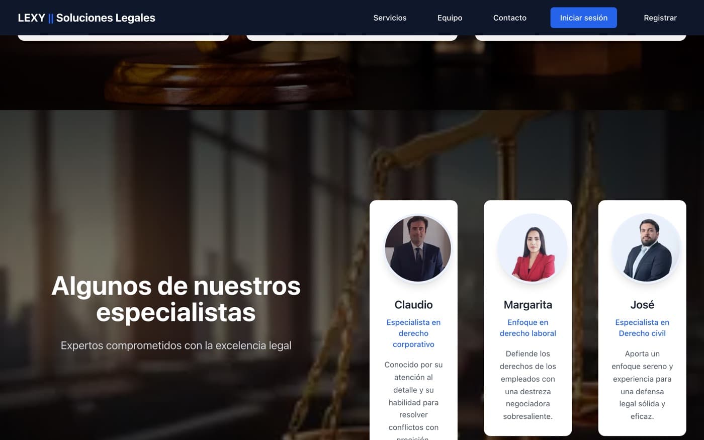 Equipo de abogados