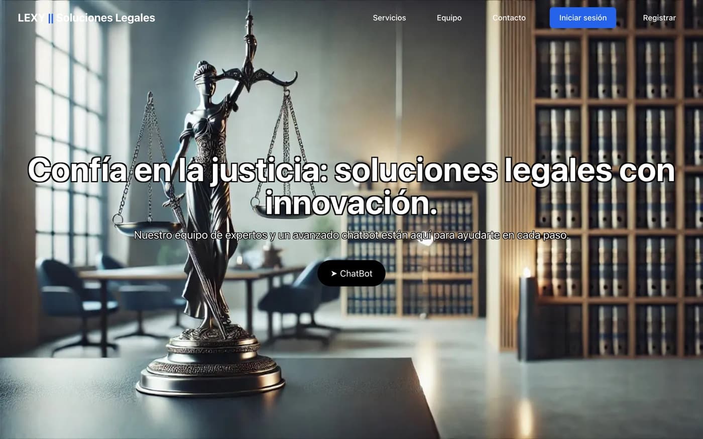 Hero — Confía en la justicia